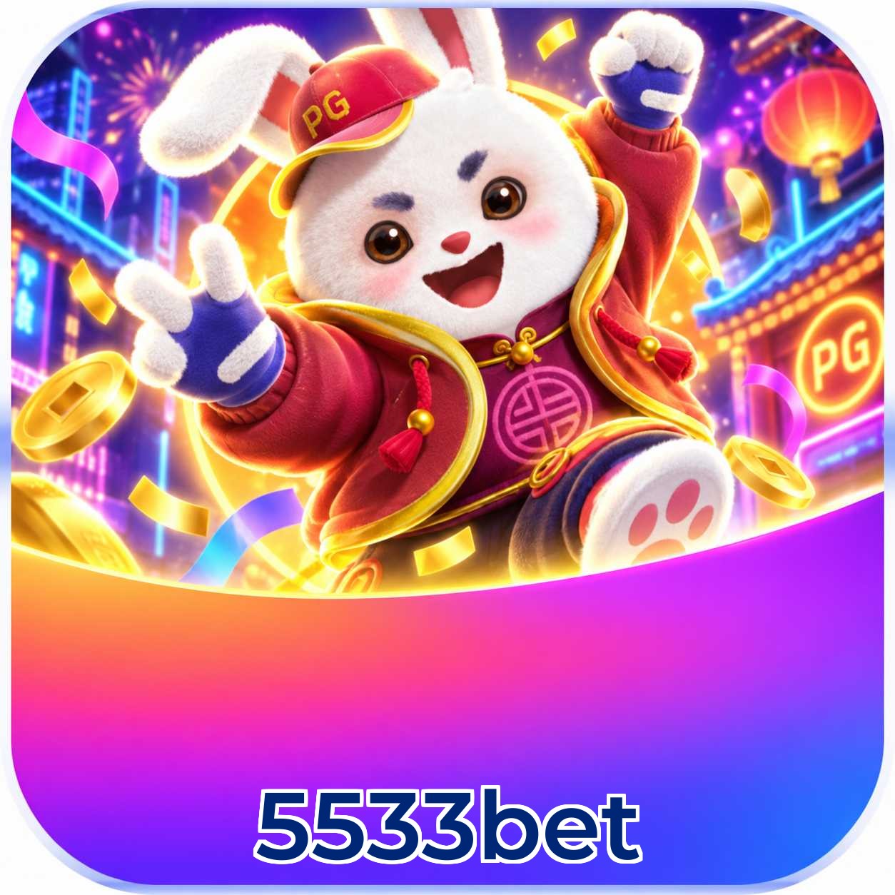 Catálogo de slots da 5533bet com RTP médio de 96,52%